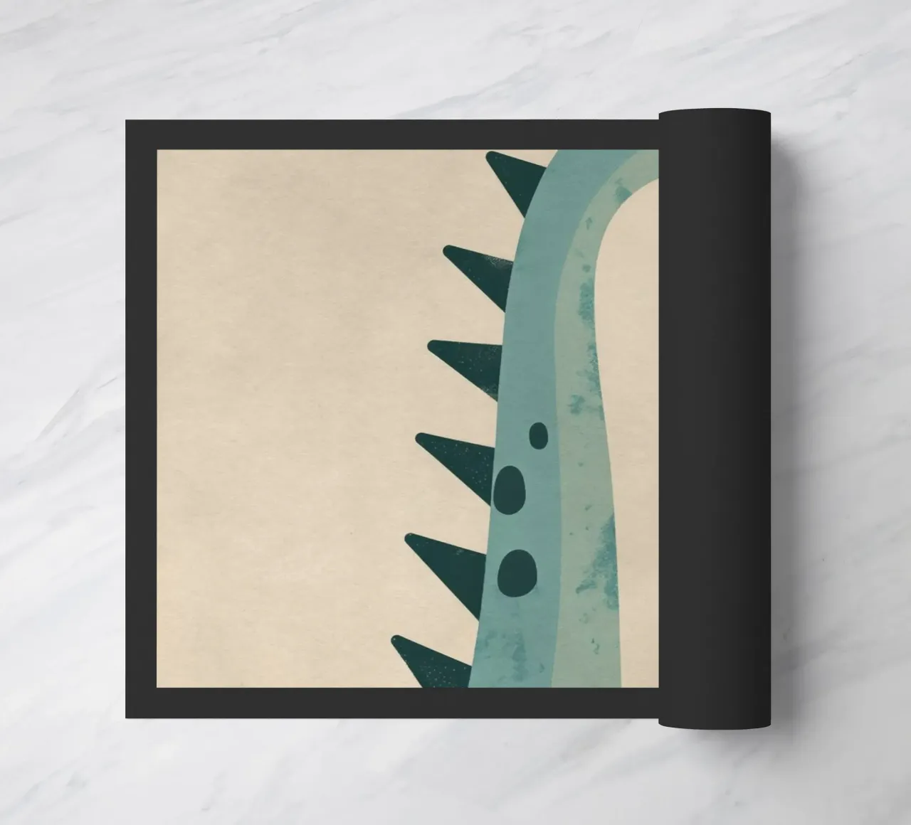 Boho Nursery 7 Dinosaur 4 zerbino da Boho Print Collection