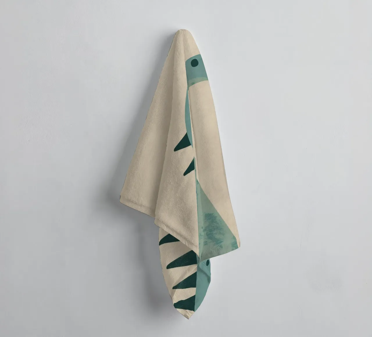 Boho Nursery 7 Dinosaur 4 asciugamano da bagno da Boho Print Collection