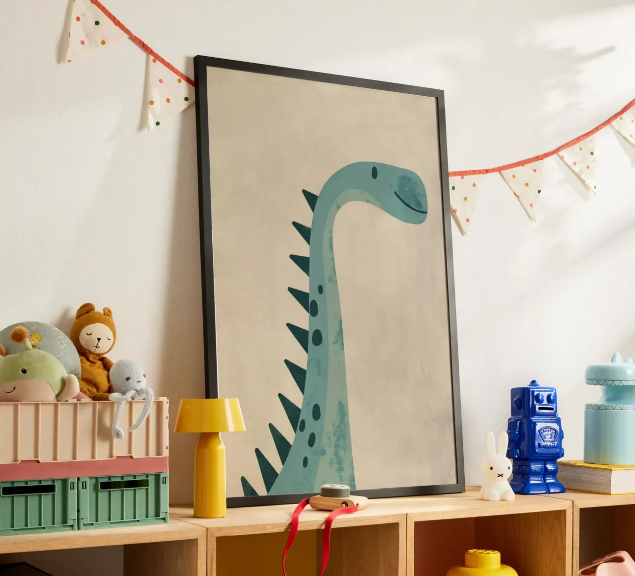 Boho Nursery 7 Dinosaur 4 carta hahnemühle da Boho Print Collection
