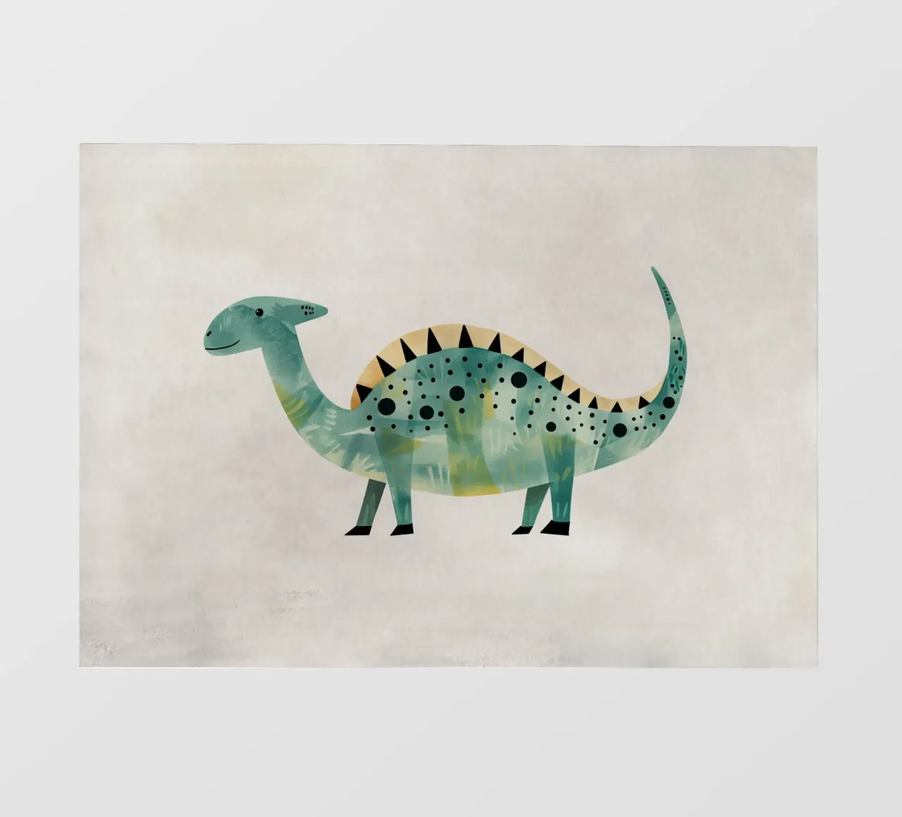 Boho Nursery 8 Dinosaur 1 telo in pvc da Boho Print Collection