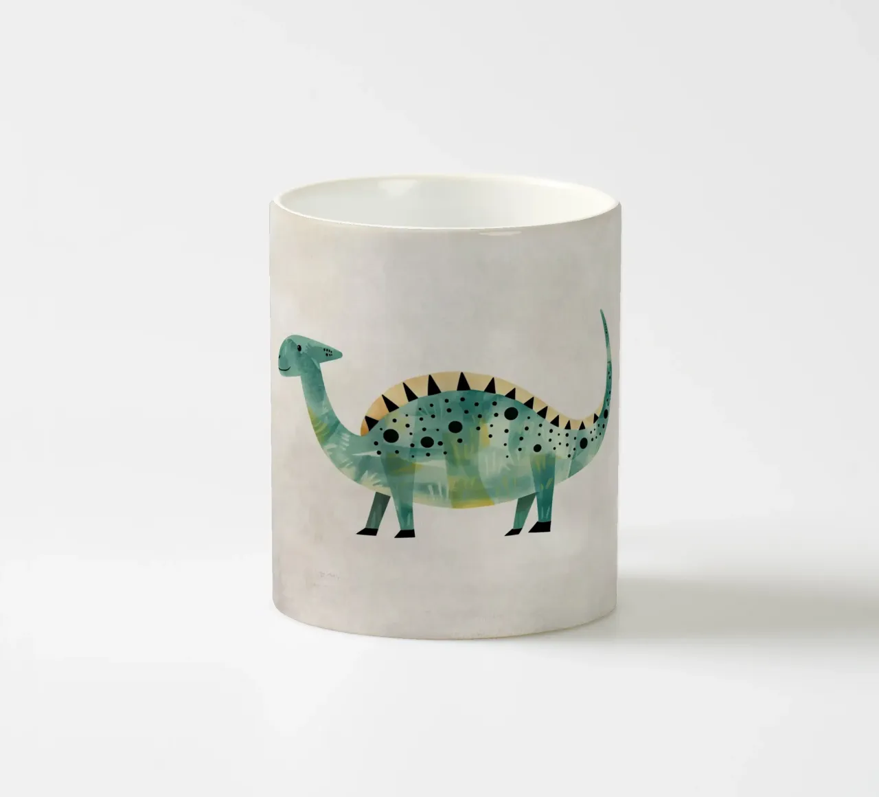 Boho Nursery 8 Dinosaur 1 taza de cerámica de Boho Print Collection