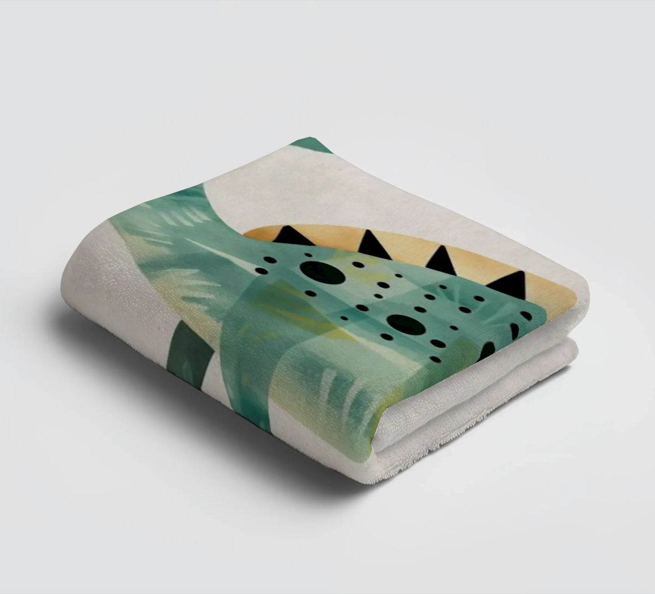 Boho Nursery 8 Dinosaur 1 toalla de baño de Boho Print Collection