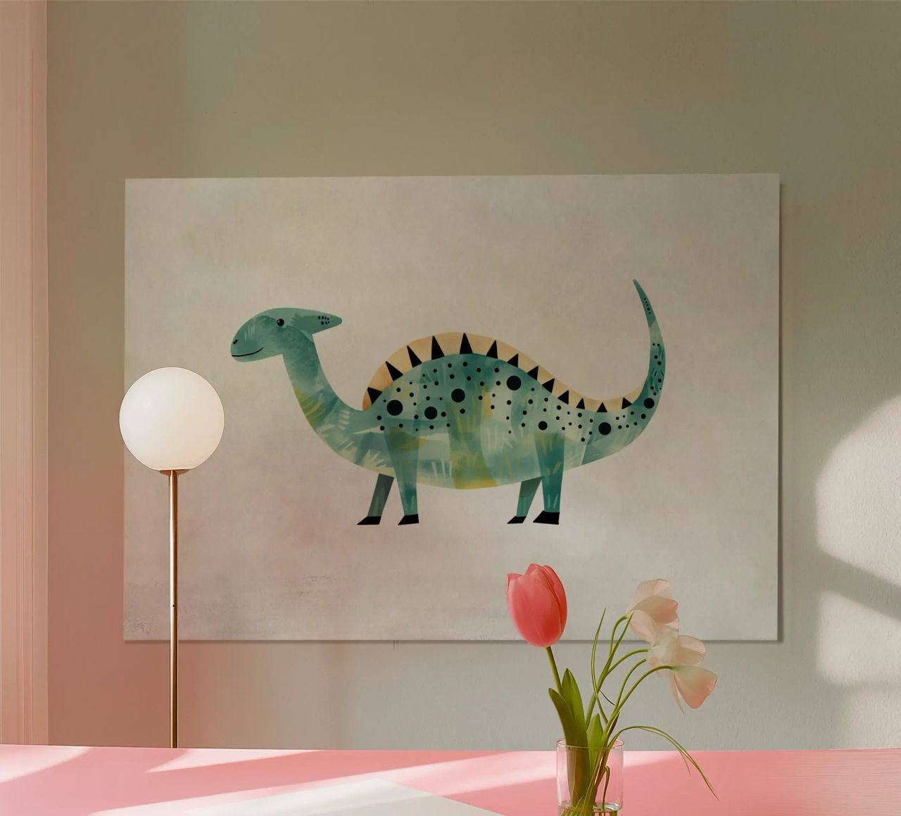 Boho Nursery 8 Dinosaur 1 poster de Boho Print Collection