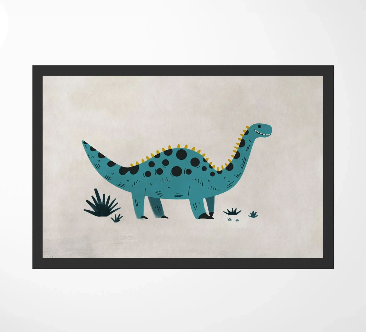 Boho Nursery 8 Dinosaur 2 felpudo de Boho Print Collection