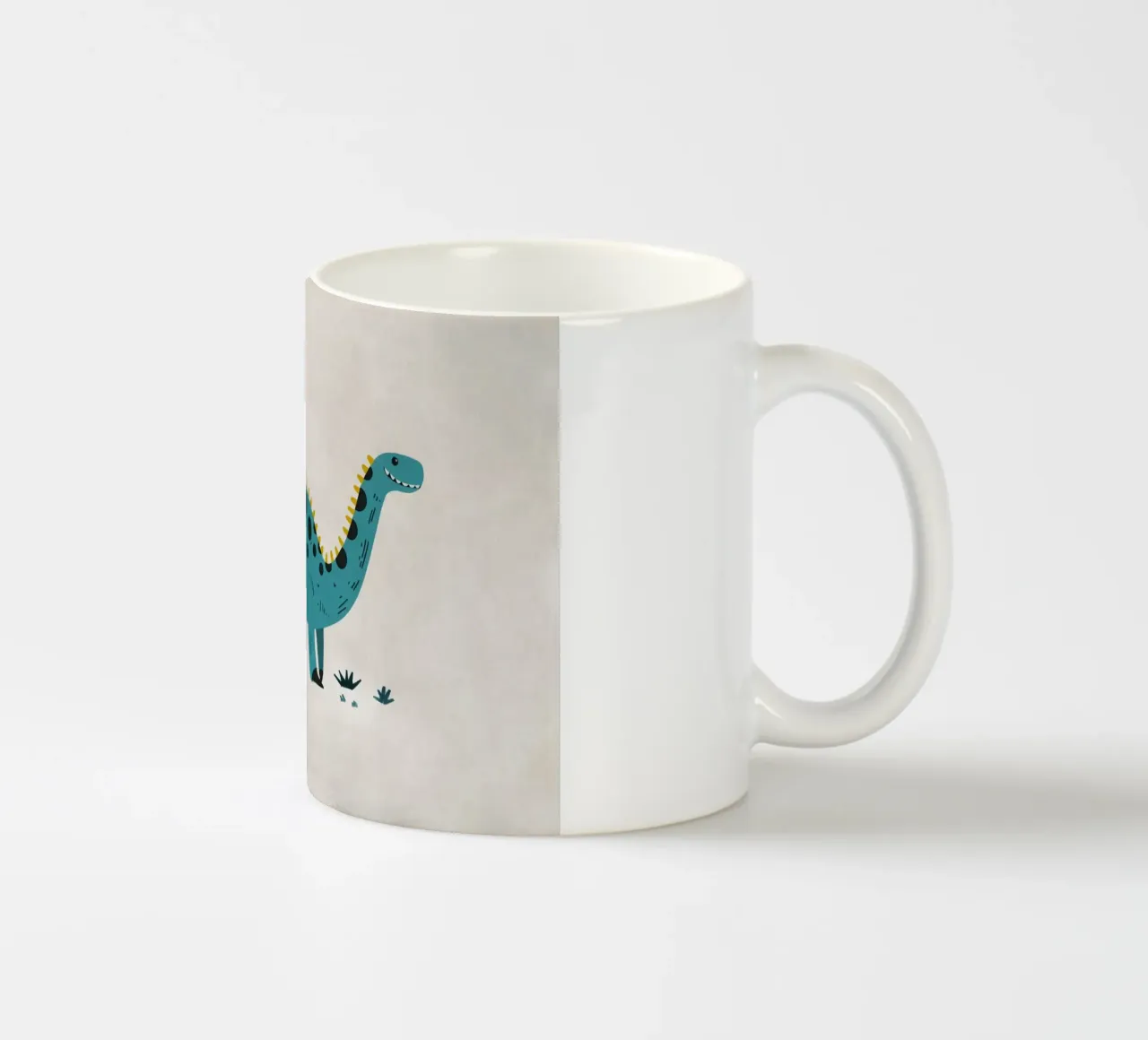 Boho Nursery 8 Dinosaur 2 taza de cerámica de Boho Print Collection