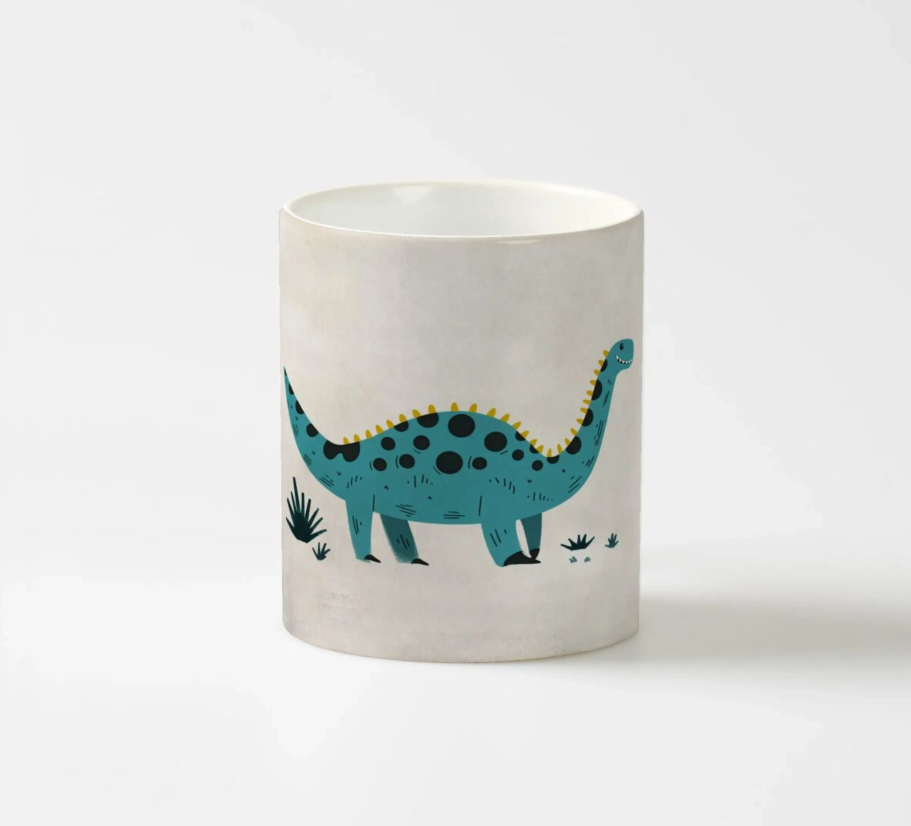 Boho Nursery 8 Dinosaur 2 taza de cerámica de Boho Print Collection