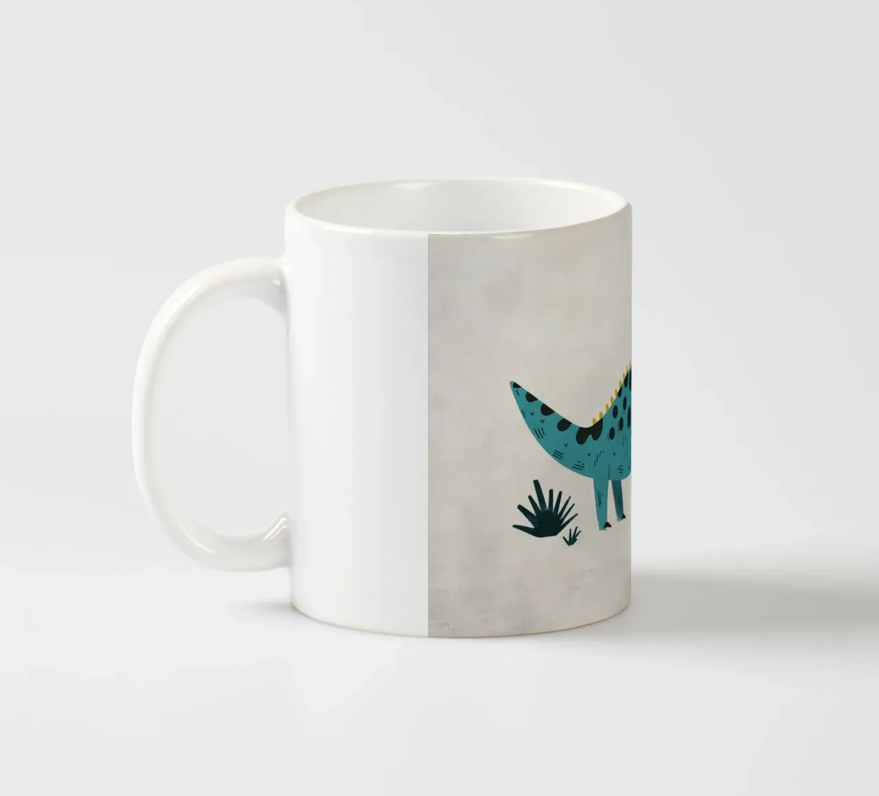 Boho Nursery 8 Dinosaur 2 taza de cerámica de Boho Print Collection