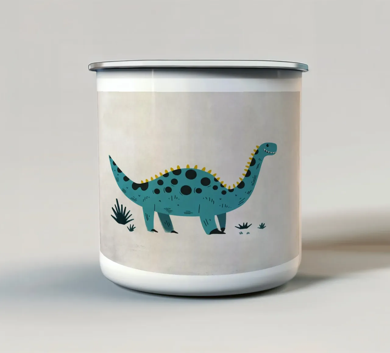 Boho Nursery 8 Dinosaur 2 emaille mok van Boho Print Collection