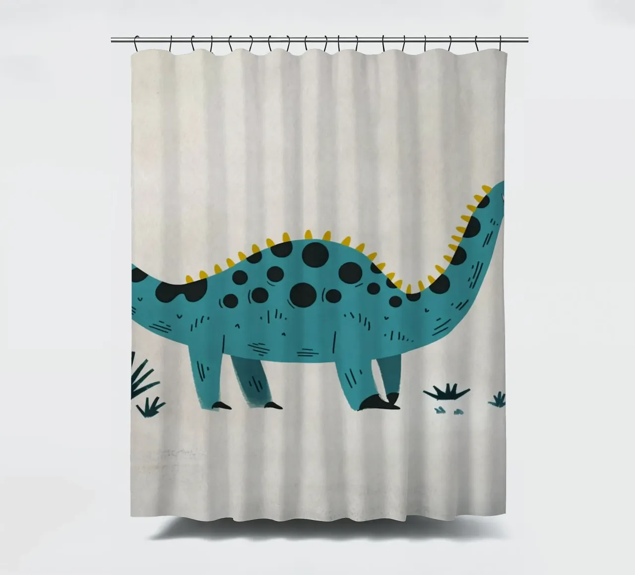 Boho Nursery 8 Dinosaur 2 tenda da doccia da Boho Print Collection