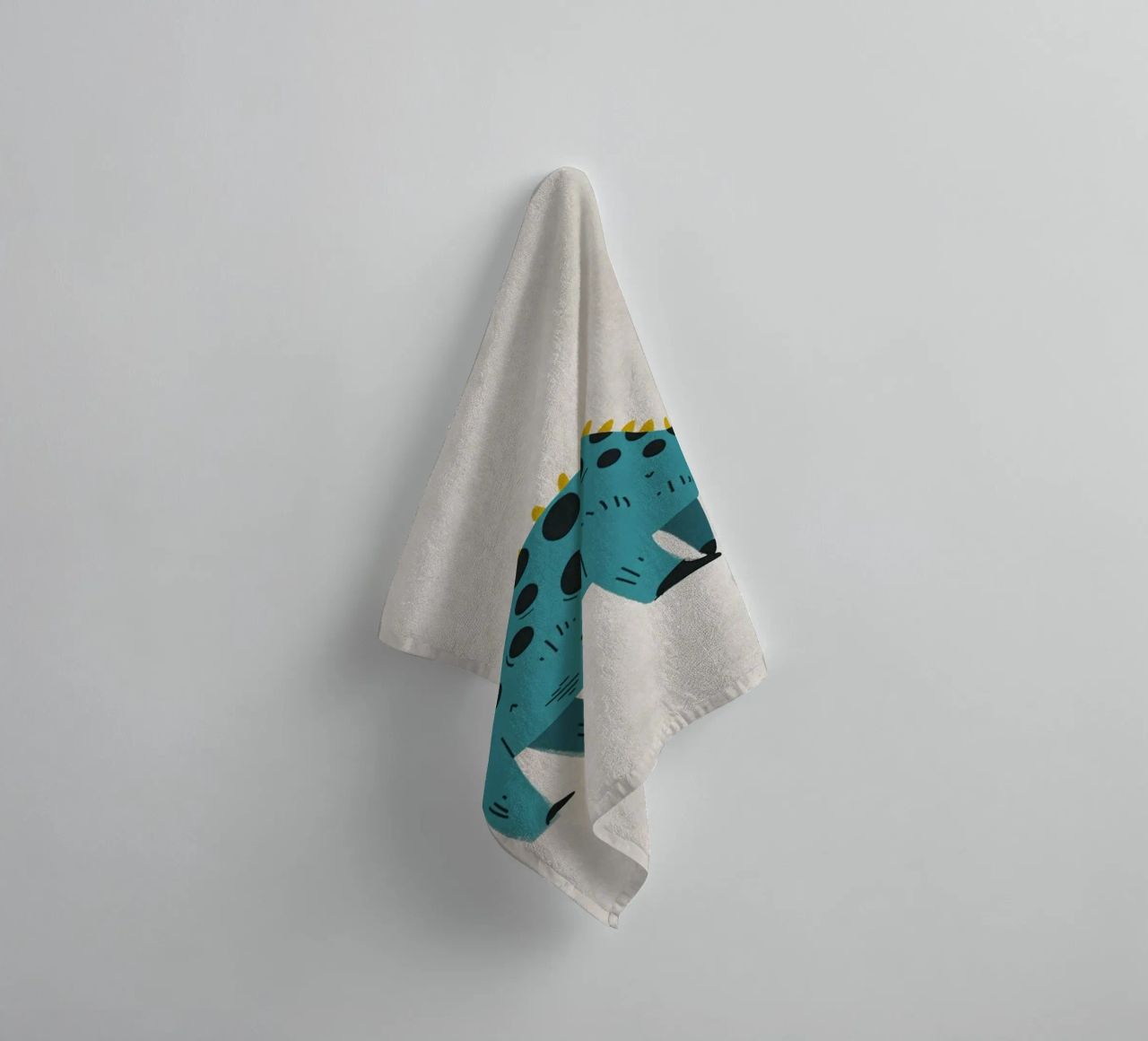 Boho Nursery 8 Dinosaur 2 toalla de baño de Boho Print Collection