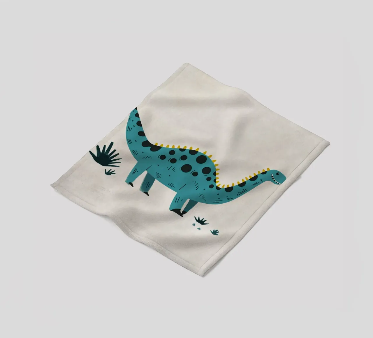 Boho Nursery 8 Dinosaur 2 coperta in pile da Boho Print Collection