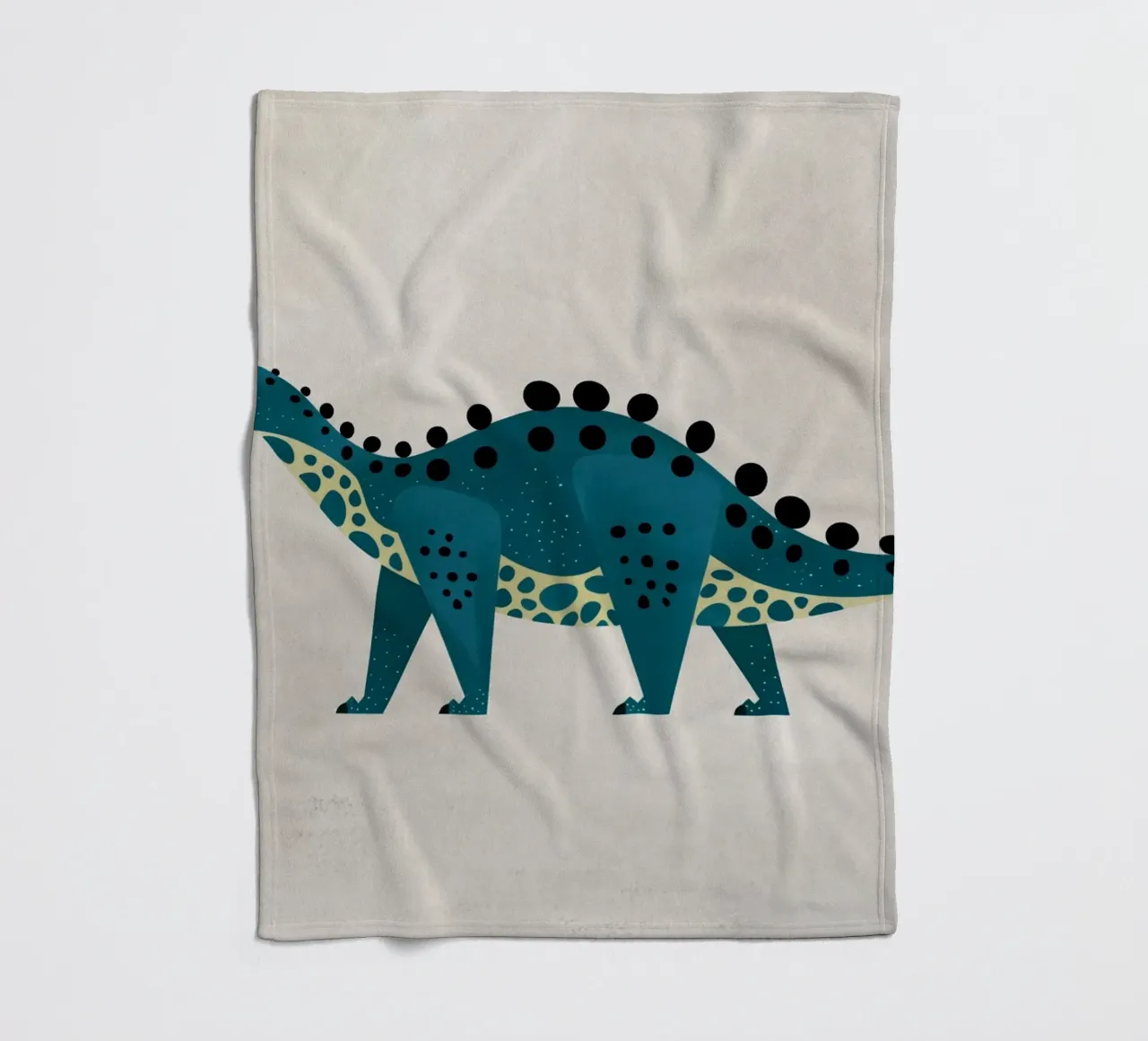 Boho Nursery 8 Dinosaur 3 coperta in pile da Boho Print Collection