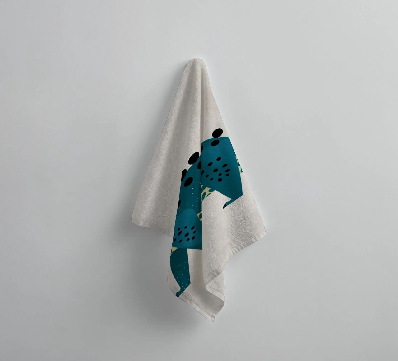 Boho Nursery 8 Dinosaur 3 toalla de baño de Boho Print Collection