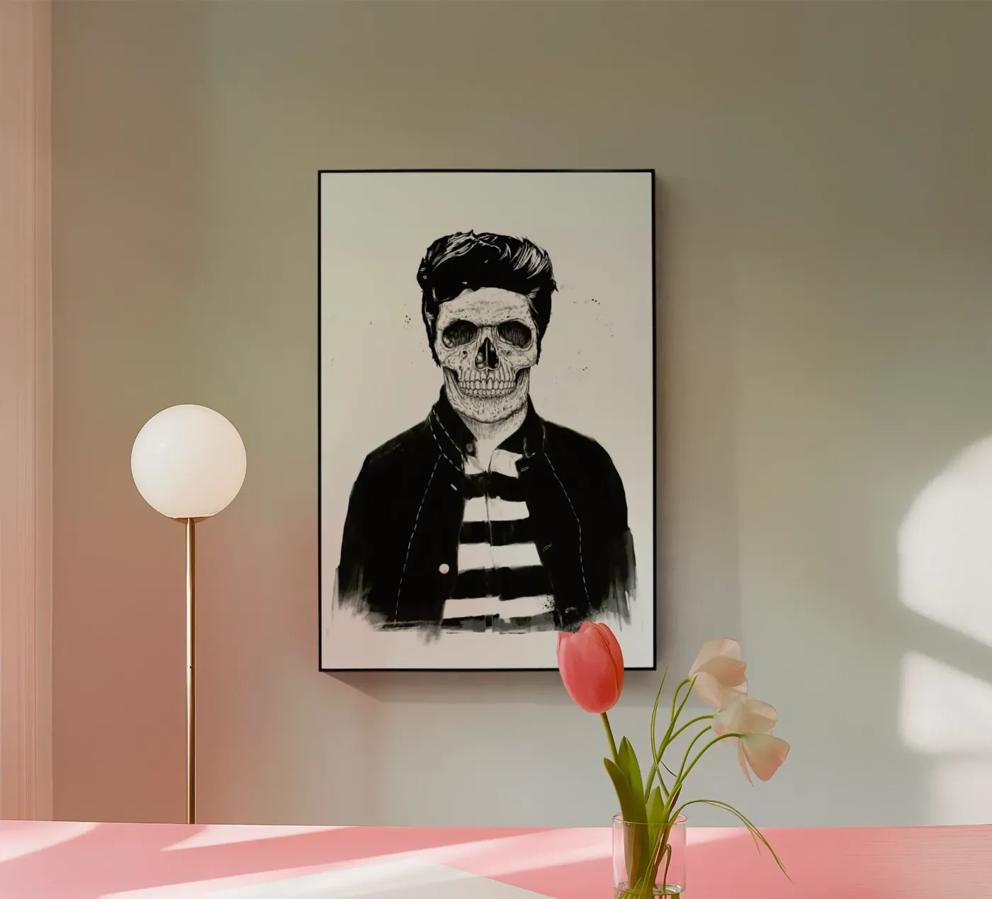 Death Fashion acrylic glass by Balazs Solti