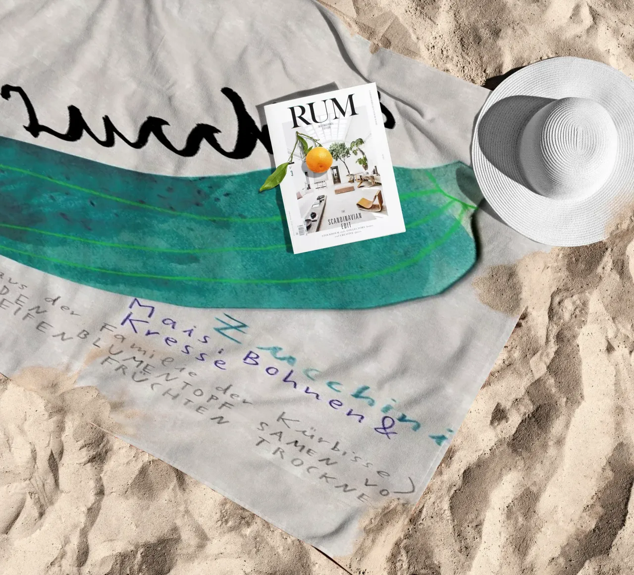 Zucchini telo mare da Rinah Lang