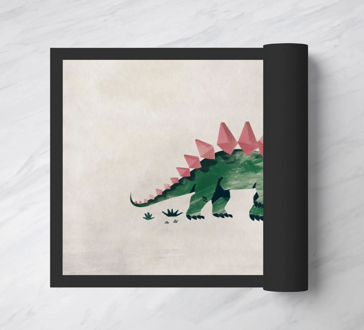 Boho Nursery 8 Dinosaur 4 felpudo de Boho Print Collection
