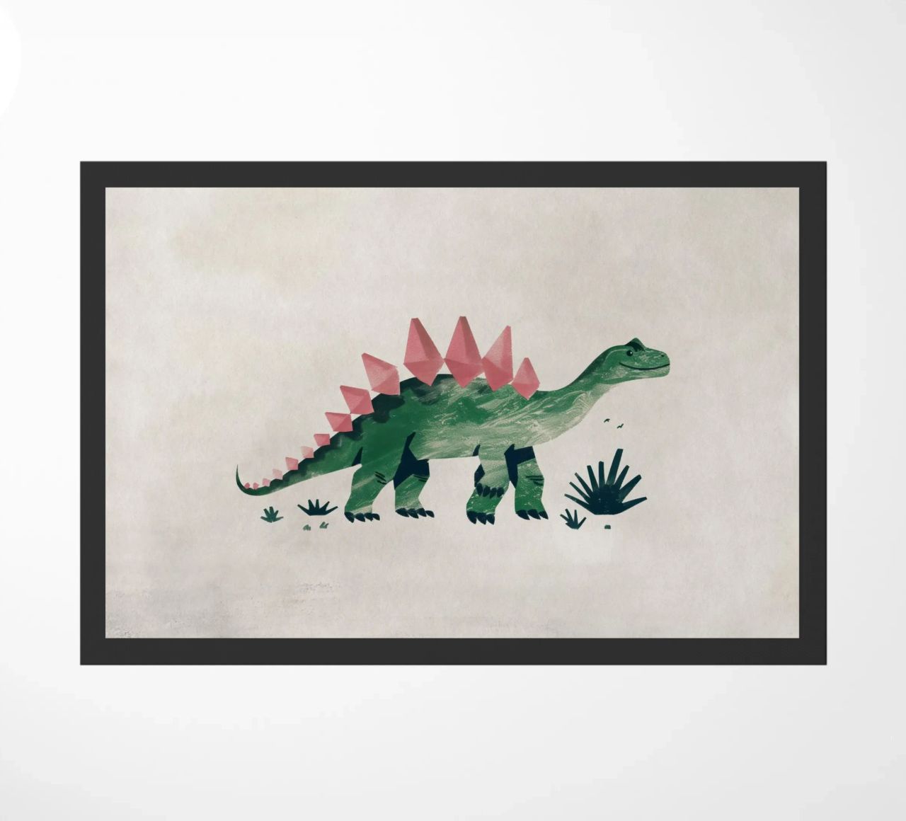 Boho Nursery 8 Dinosaur 4 felpudo de Boho Print Collection
