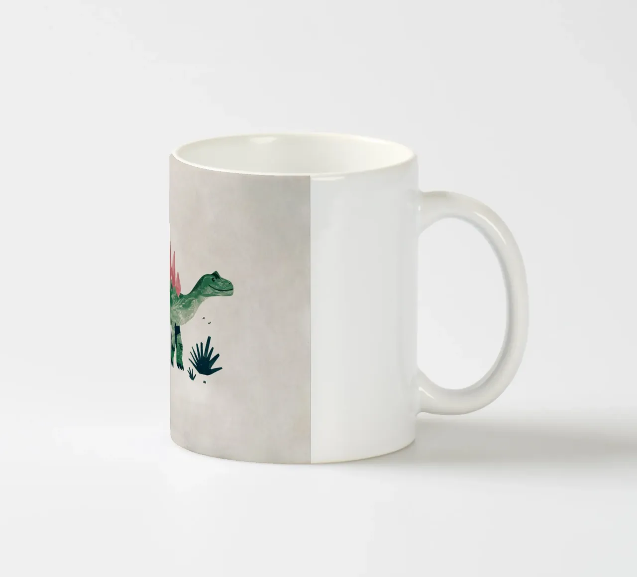 Boho Nursery 8 Dinosaur 4 Keramik Tasse von Boho Print Collection