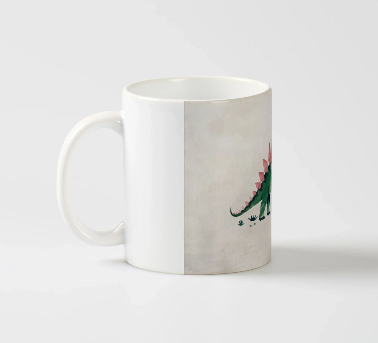 Boho Nursery 8 Dinosaur 4 taza de cerámica de Boho Print Collection