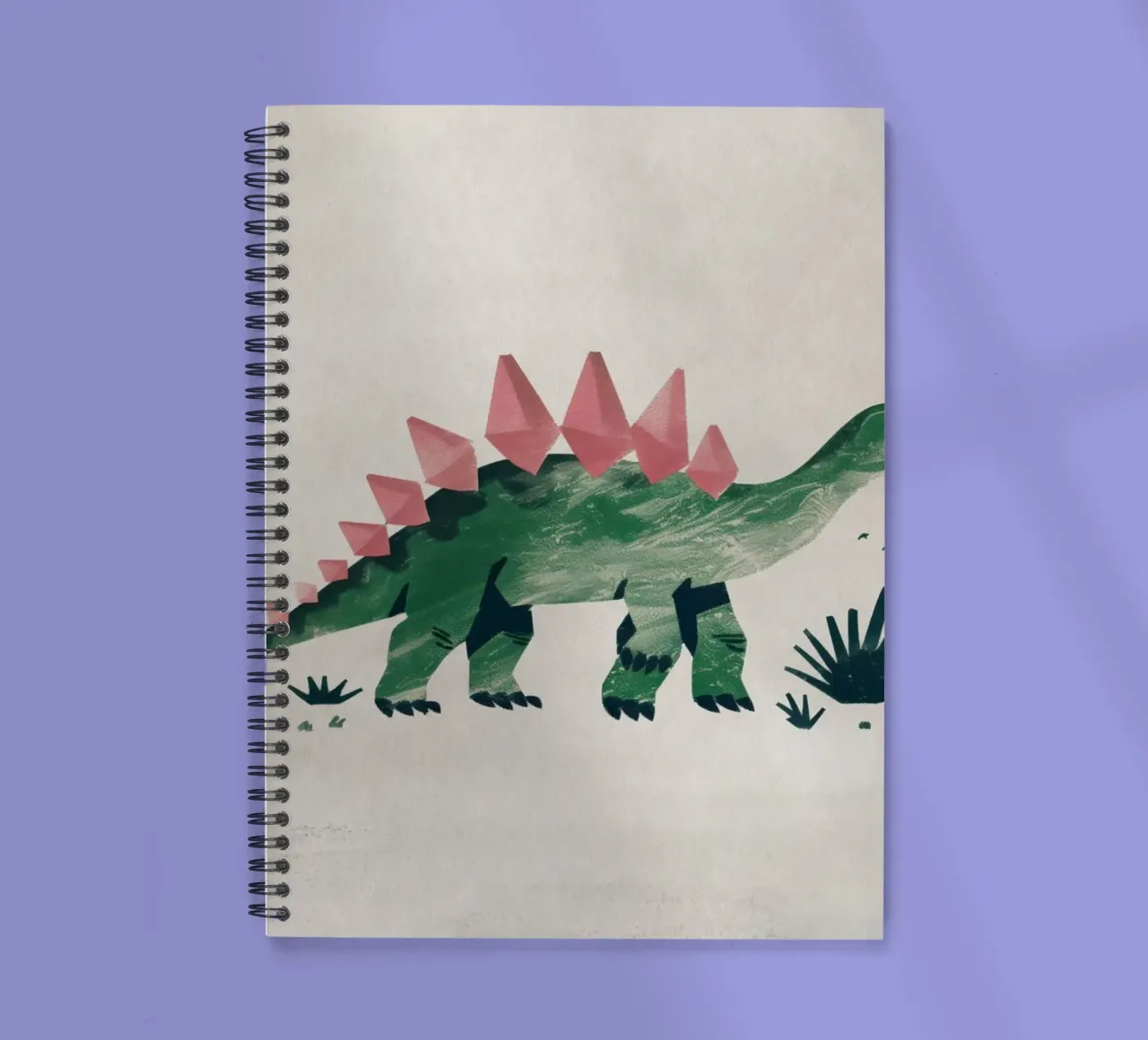 Boho Nursery 8 Dinosaur 4 spiral notebook by Boho Print Collection
