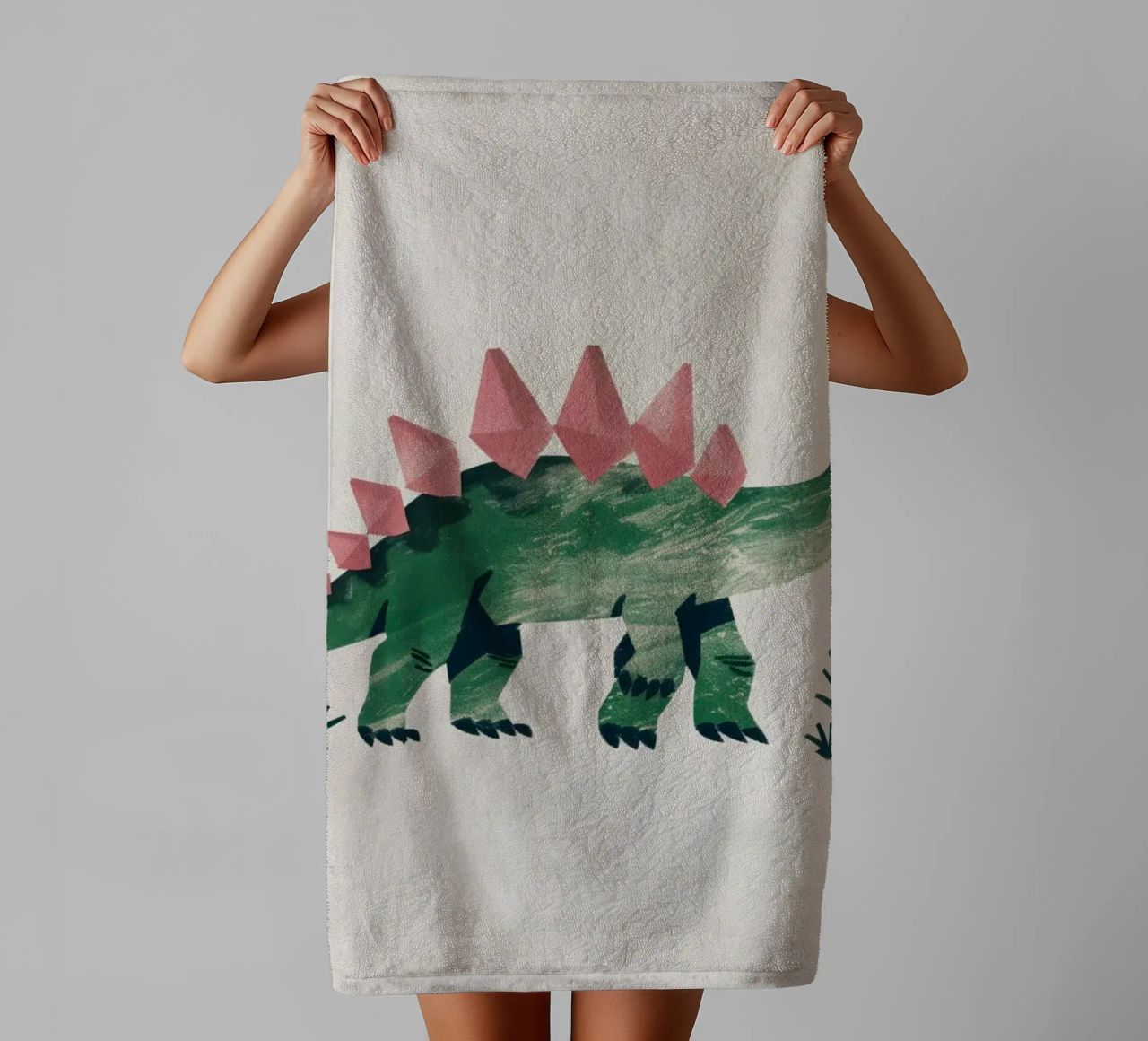 Boho Nursery 8 Dinosaur 4 toalla de baño de Boho Print Collection