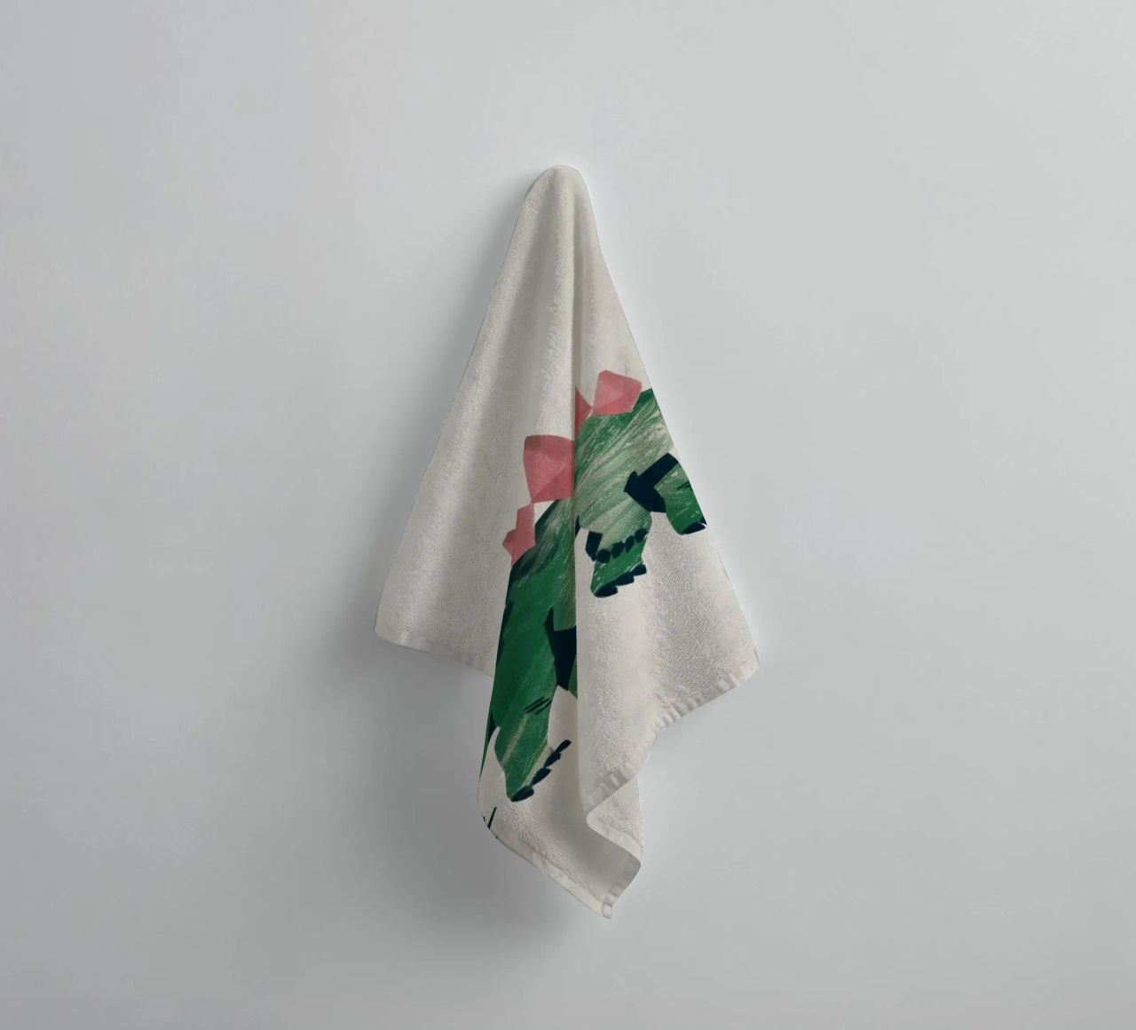 Boho Nursery 8 Dinosaur 4 toalla de baño de Boho Print Collection