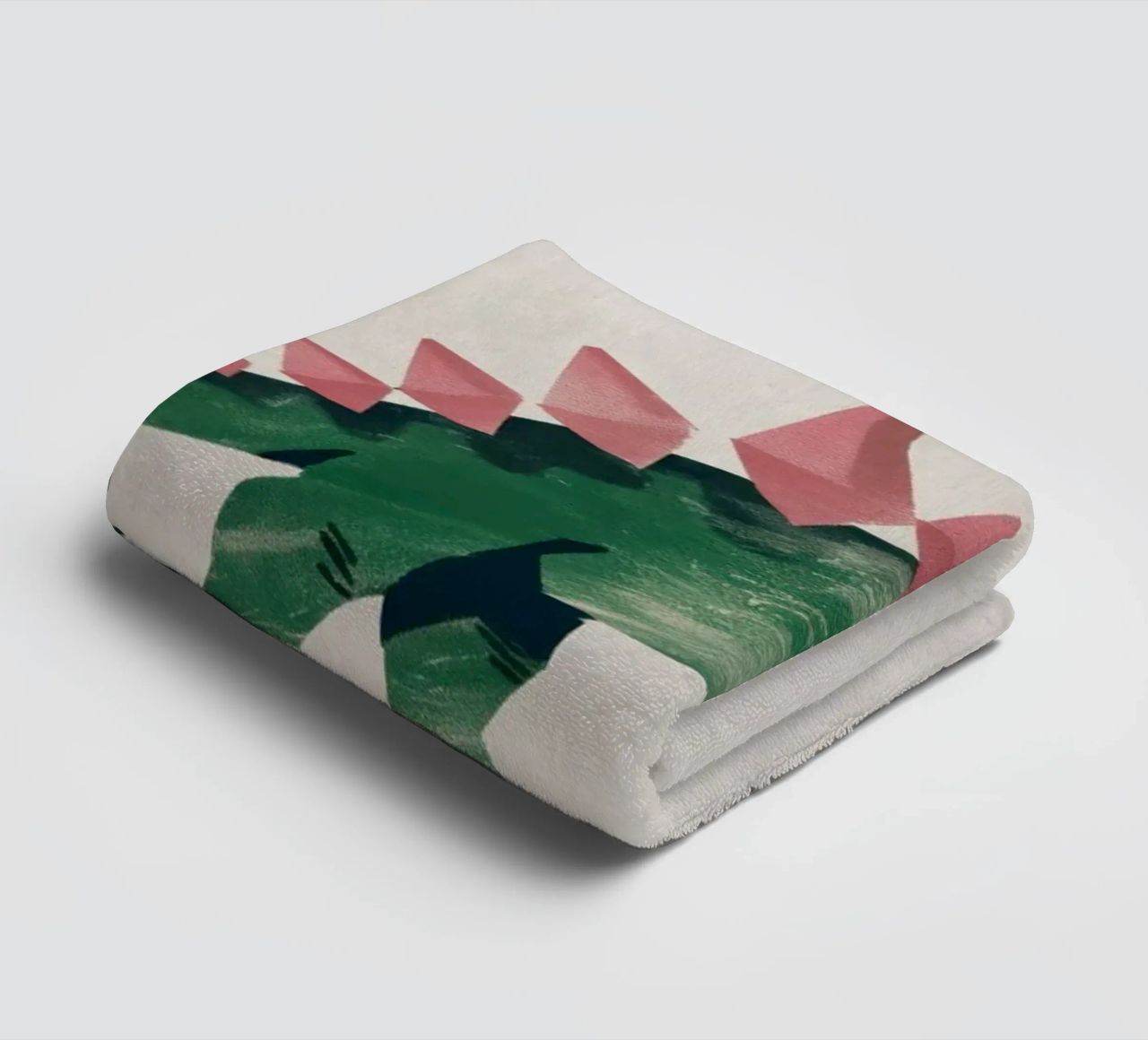 Boho Nursery 8 Dinosaur 4 toalla de baño de Boho Print Collection