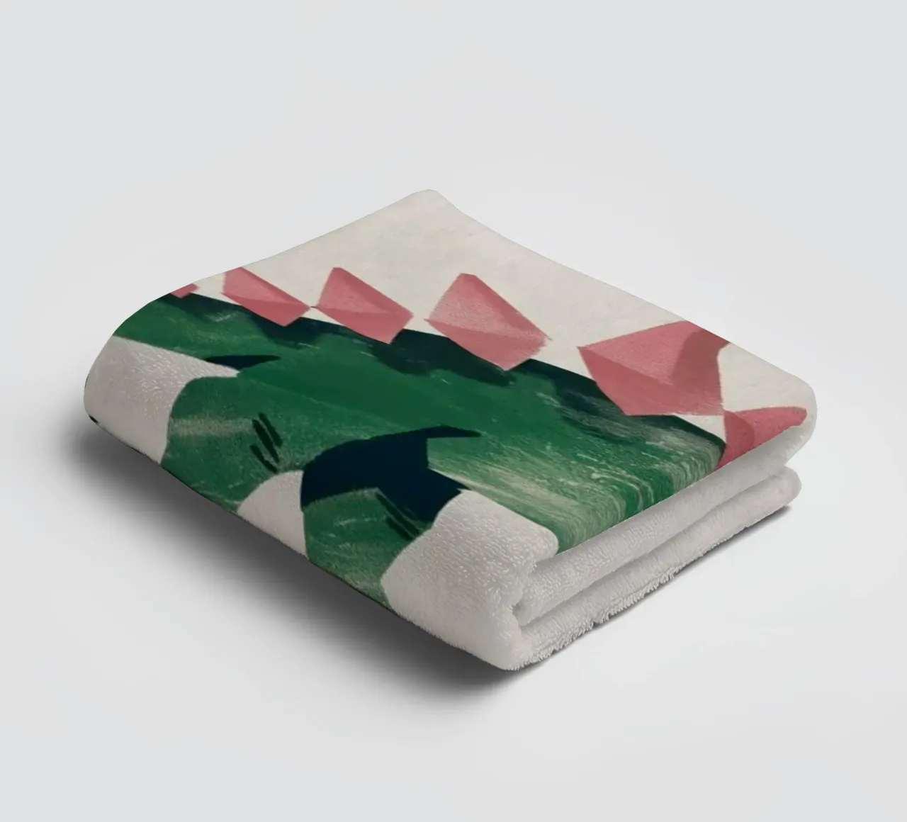 Boho Nursery 8 Dinosaur 4 asciugamano da bagno da Boho Print Collection