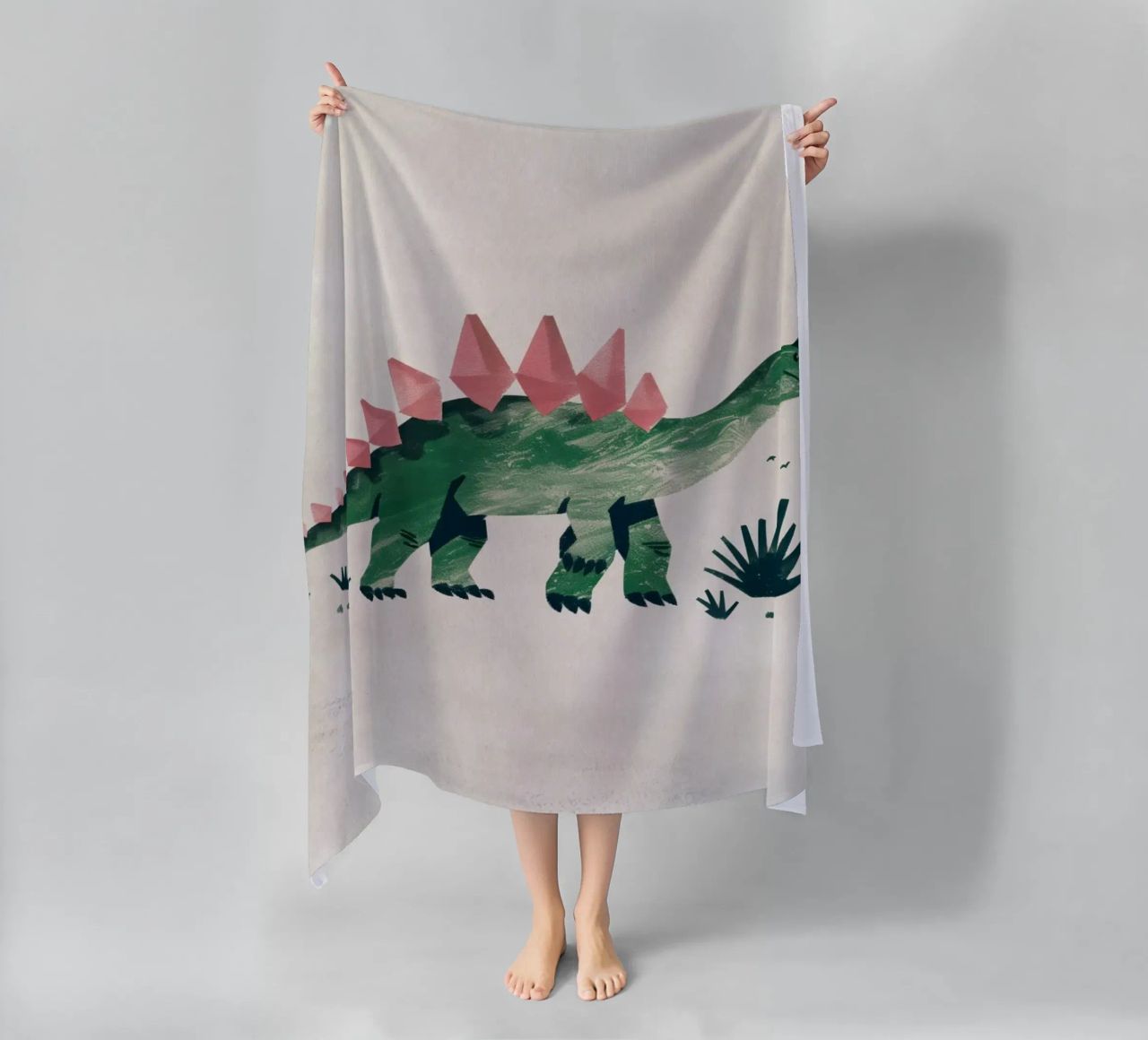 Boho Nursery 8 Dinosaur 4 toalla de playa de Boho Print Collection