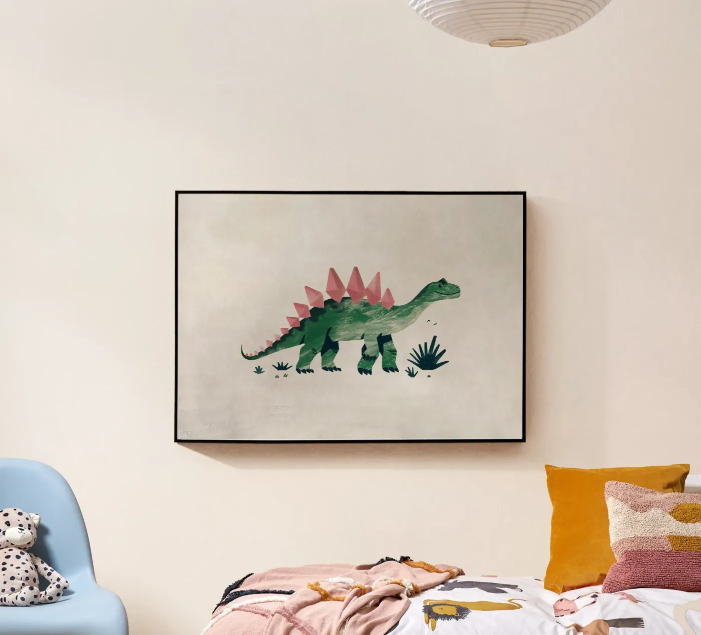 Boho Nursery 8 Dinosaur 4 plexiglass da Boho Print Collection