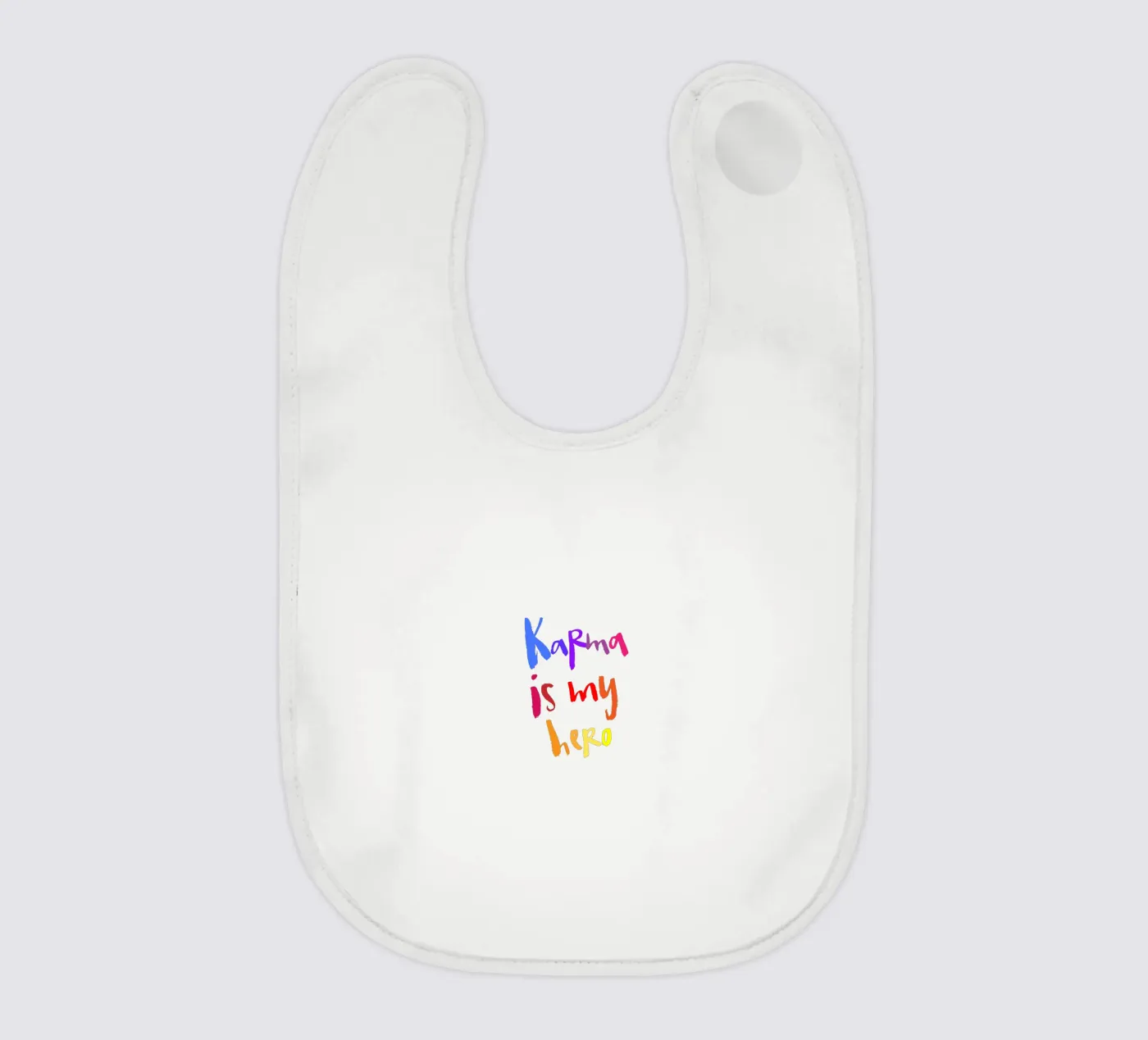 Karma Babylätzchen von Brushmeetspaper