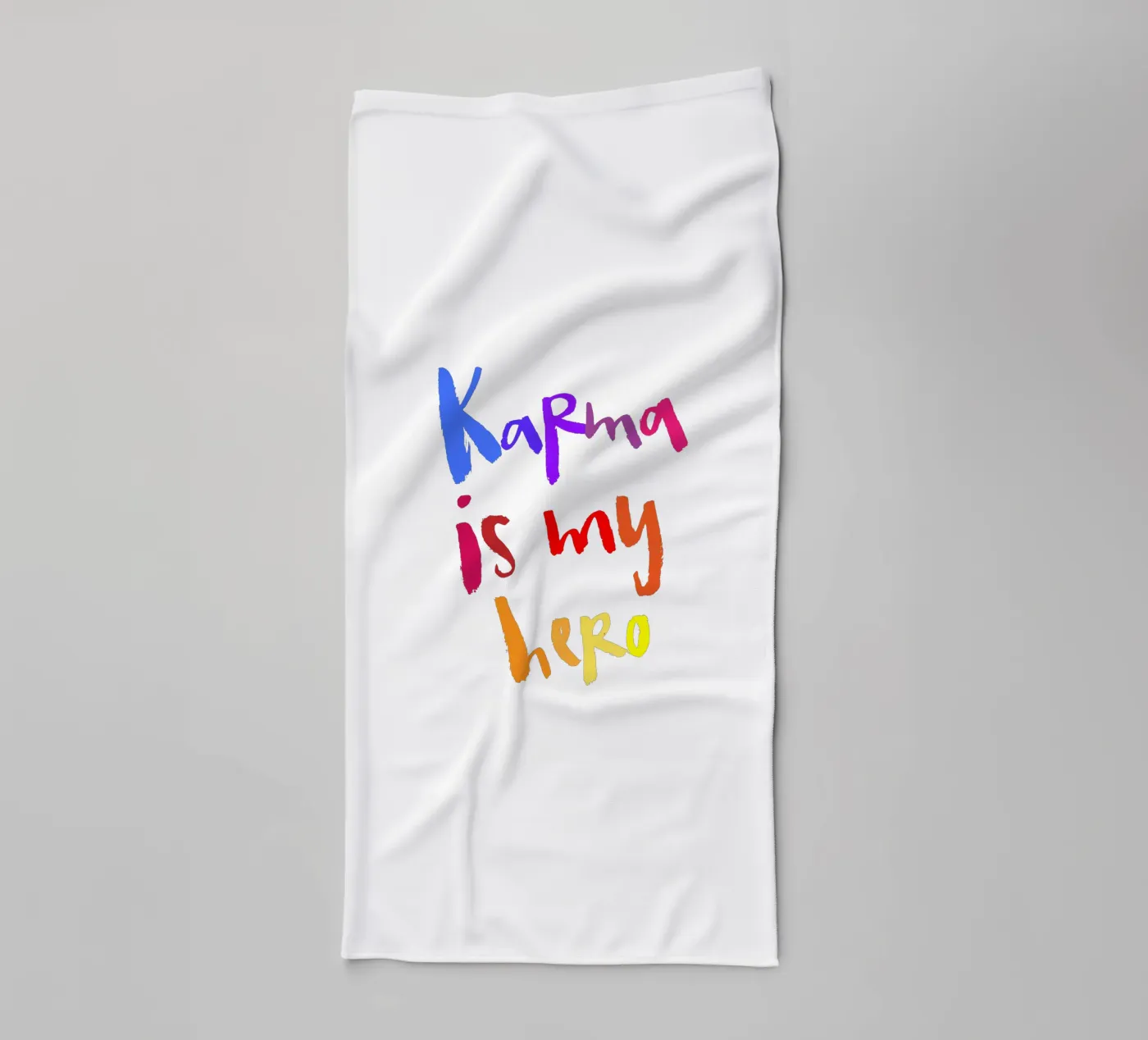 Karma asciugamano da bagno da Brushmeetspaper