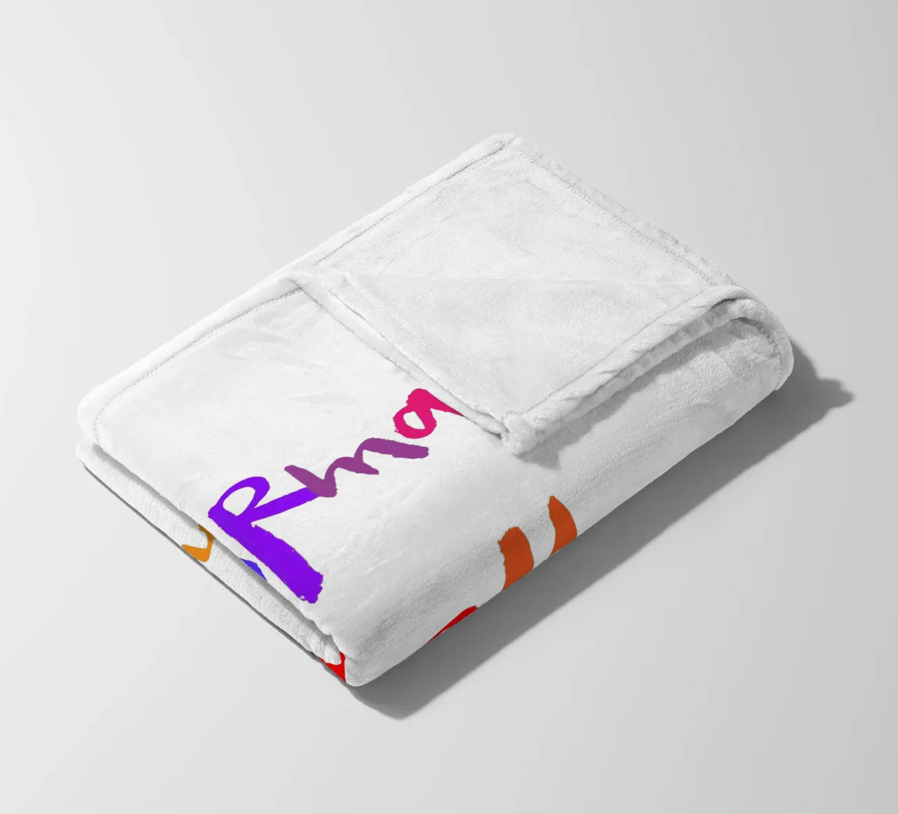 Karma Fleecedecke von Brushmeetspaper