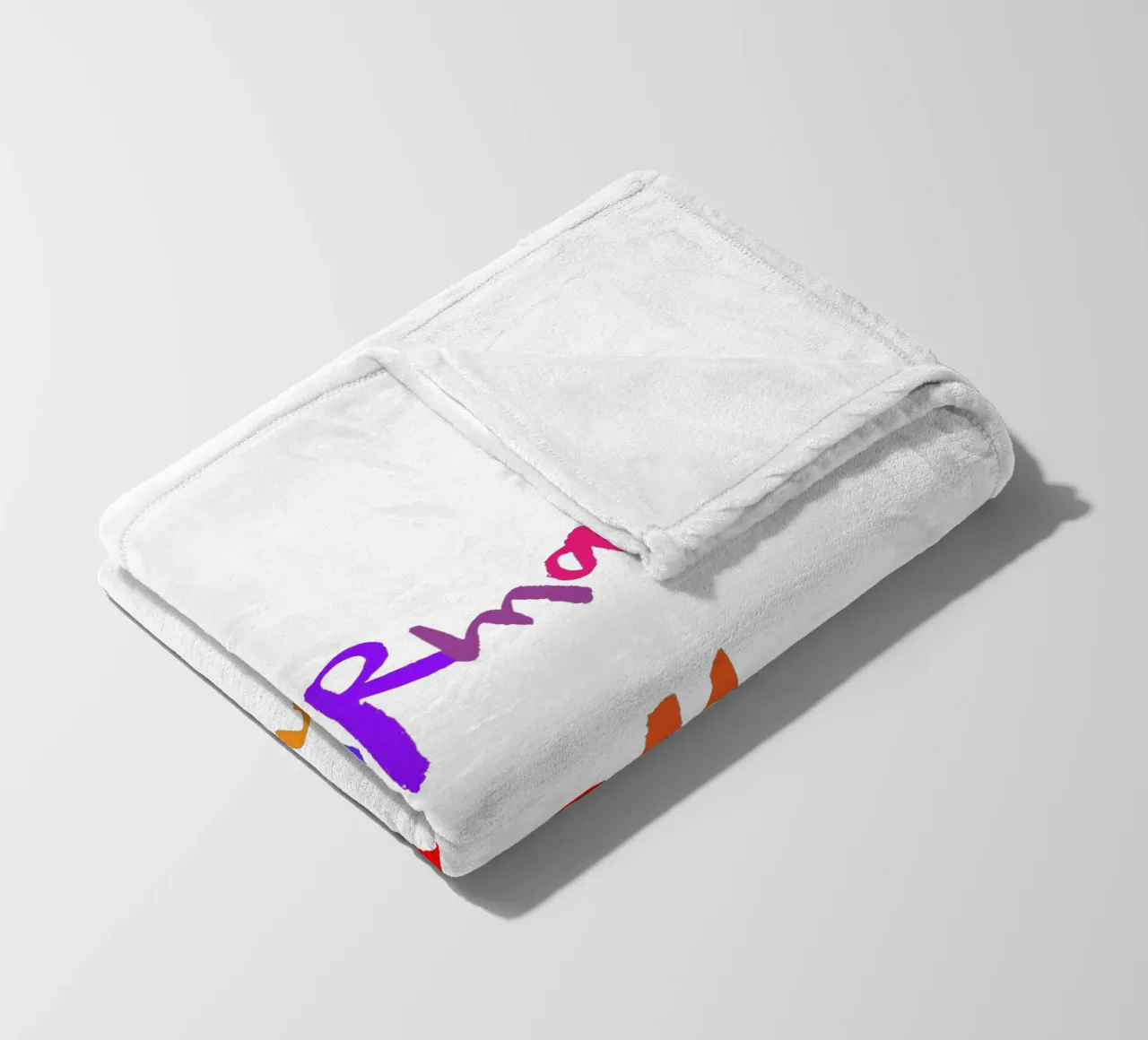 Karma Fleecedecke von Brushmeetspaper