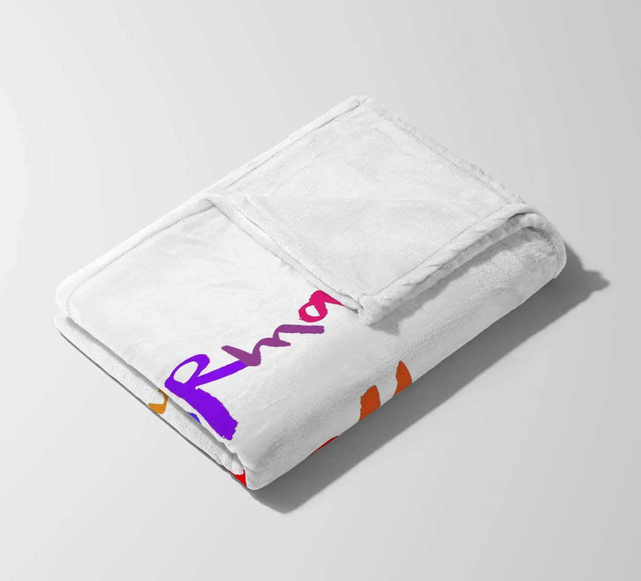 Karma Fleecedecke von Brushmeetspaper