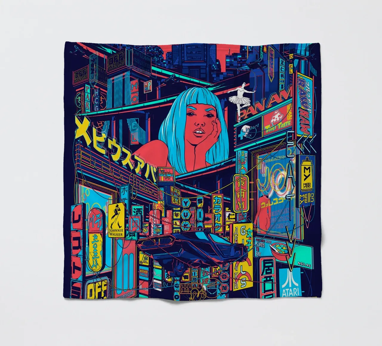 Blade Runner 2049 coperta in pile da Attaboy Dsgn