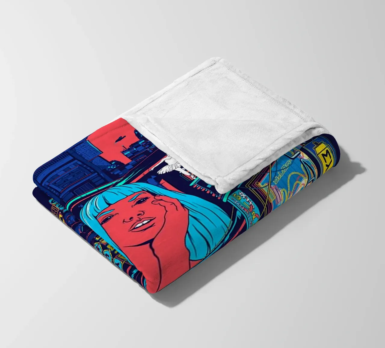 Blade Runner 2049 coperta in pile da Attaboy Dsgn