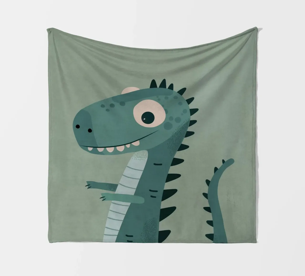 Boho Nursery 9 Dinosaur 1 coperta in pile da Boho Print Collection