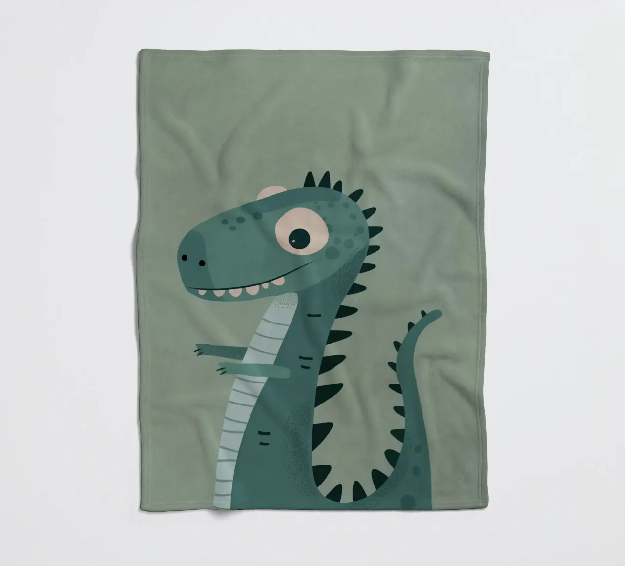 Boho Nursery 9 Dinosaur 1 coperta in pile da Boho Print Collection