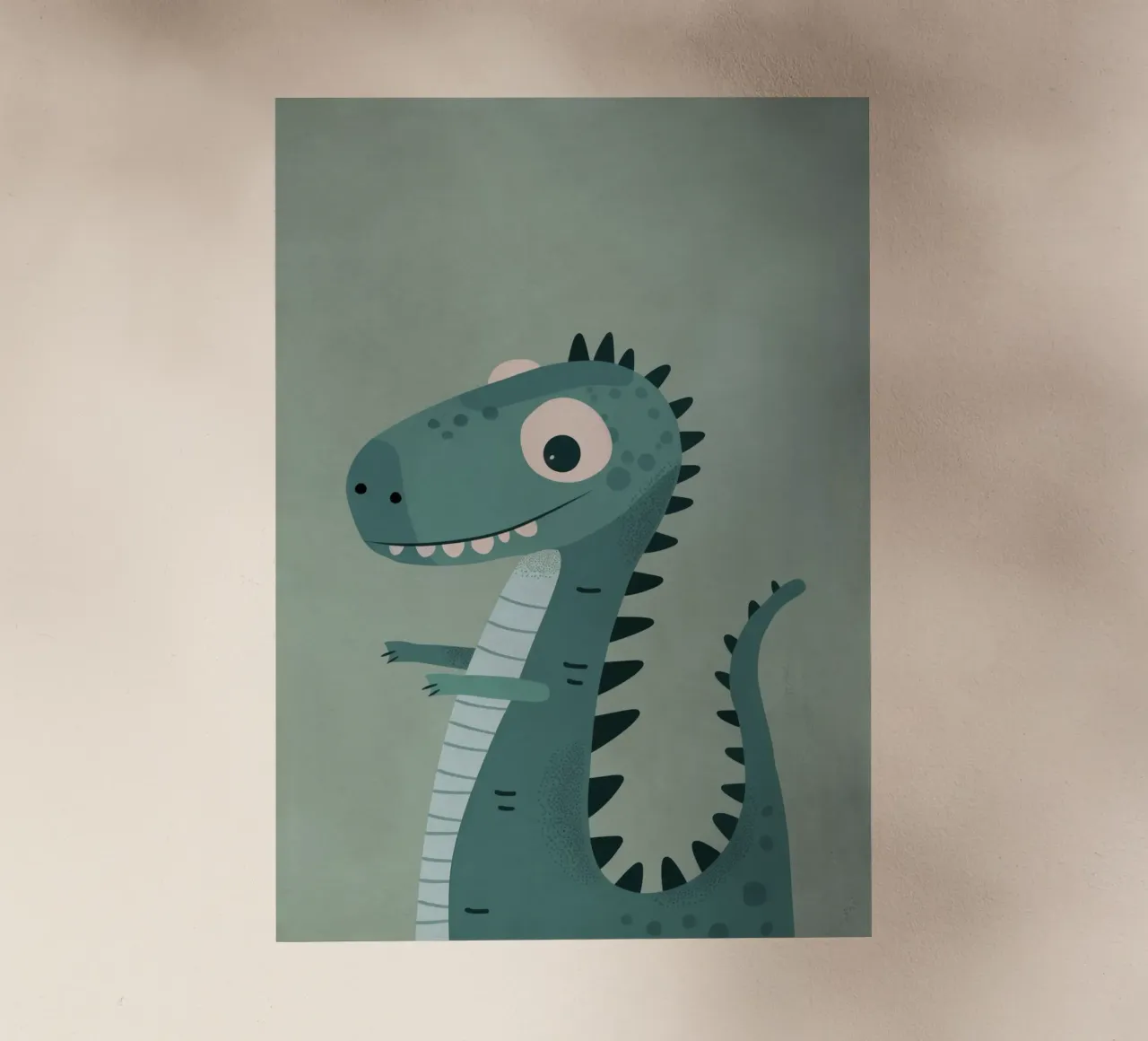 Boho Nursery 9 Dinosaur 1 pellicola backlit da Boho Print Collection
