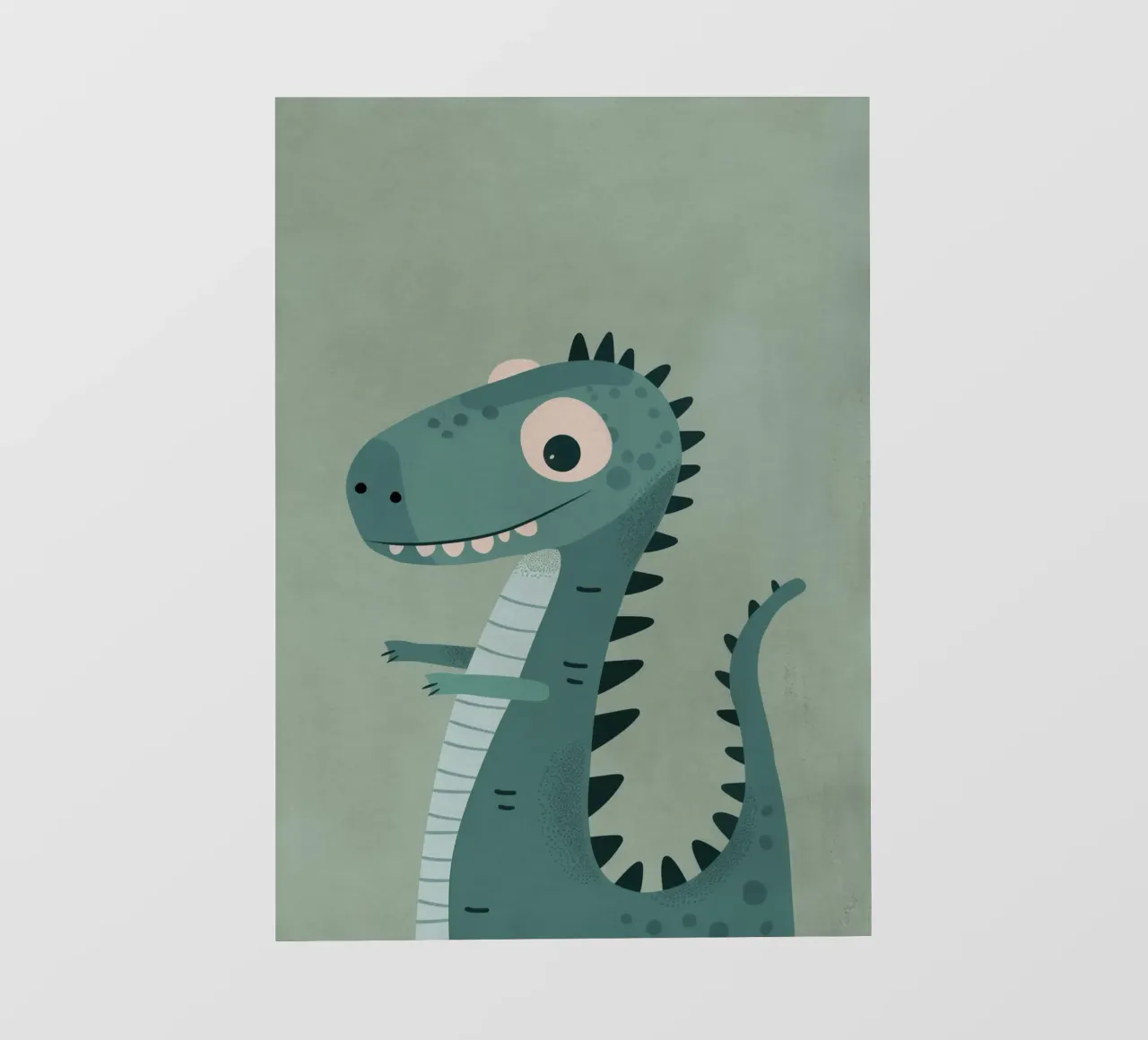 Boho Nursery 9 Dinosaur 1 pellicola backlit da Boho Print Collection