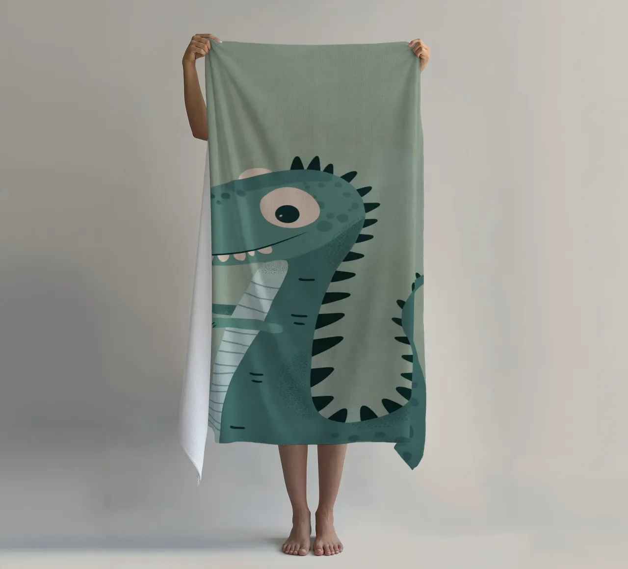 Boho Nursery 9 Dinosaur 1 telo mare da Boho Print Collection