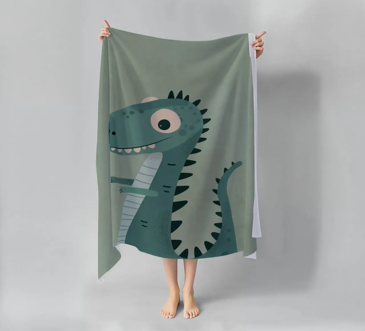 Boho Nursery 9 Dinosaur 1 telo mare da Boho Print Collection