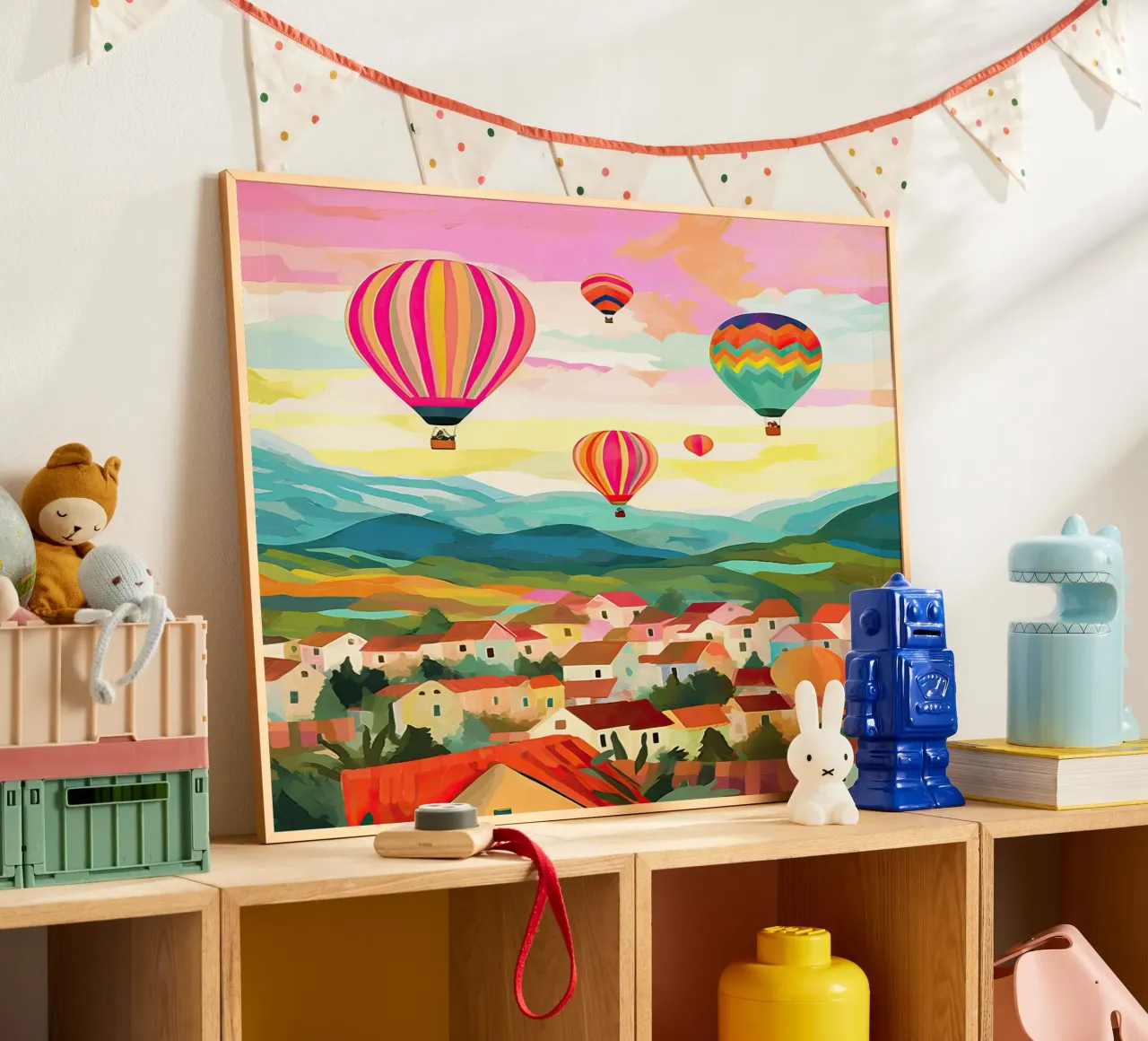 Cappadocia, Turchia, Viaggio con le mongolfiere carta hahnemühle da Peaches Art Prints