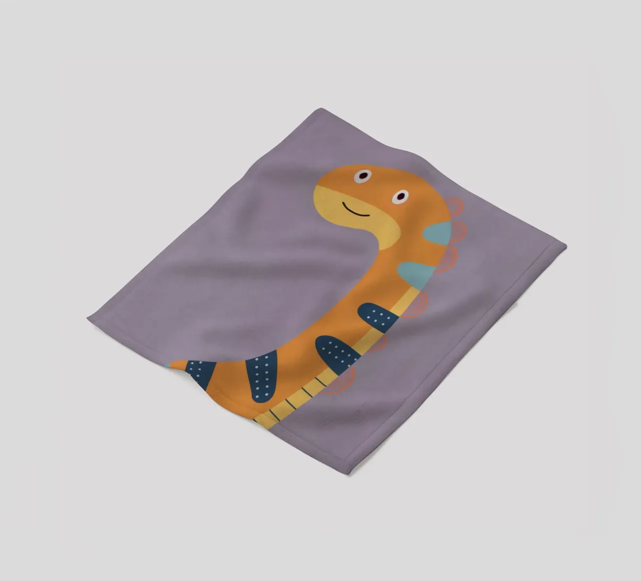 Boho Nursery 9 Dinosaur 2 coperta in pile da Boho Print Collection