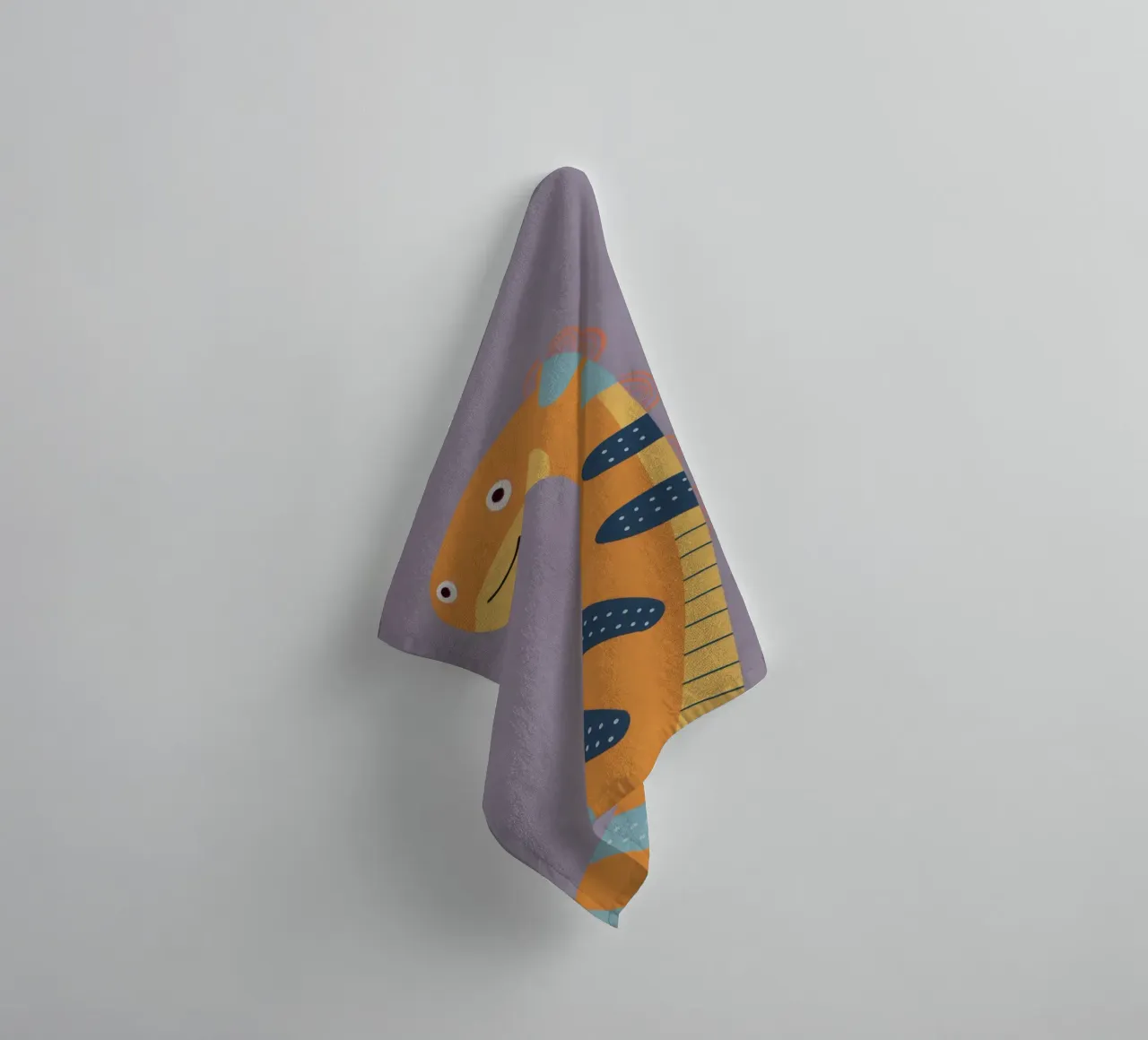 Boho Nursery 9 Dinosaur 2 asciugamano da bagno da Boho Print Collection