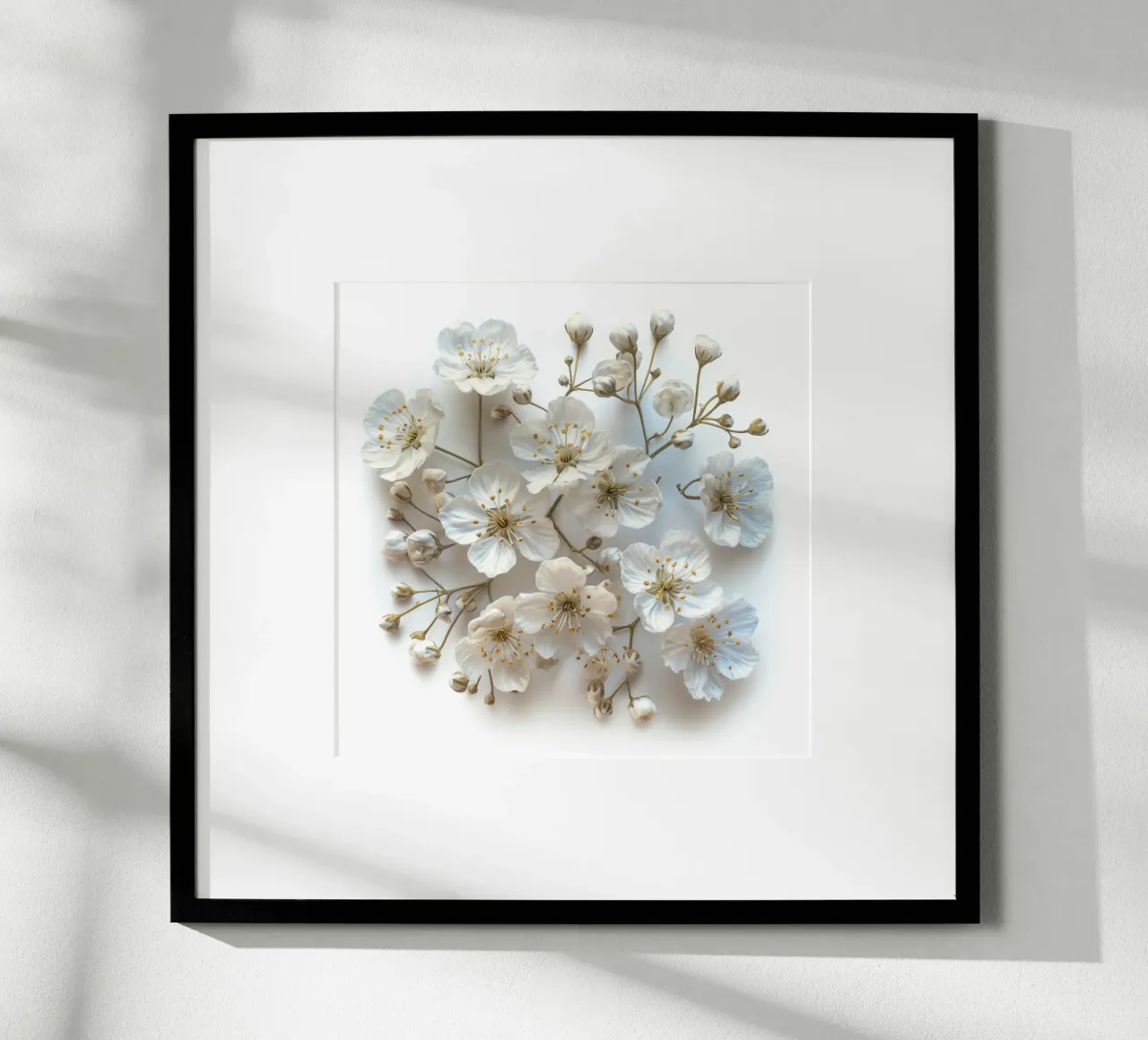 Gypsophile Fleur d'haleine de bébé 1 poster de Bold Blooms