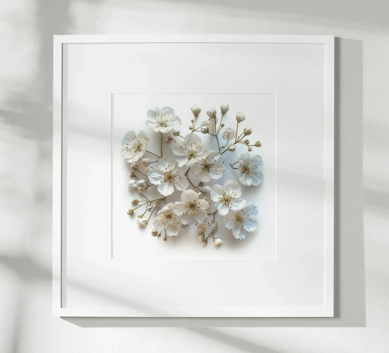 Gypsophile Fleur d'haleine de bébé 1 poster de Bold Blooms