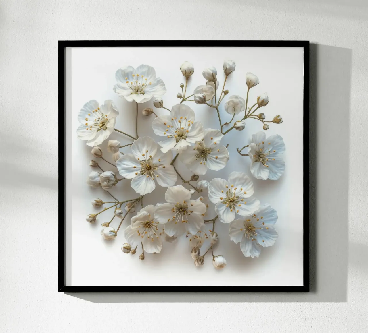 Gypsophile Fleur d'haleine de bébé 1 poster de Bold Blooms