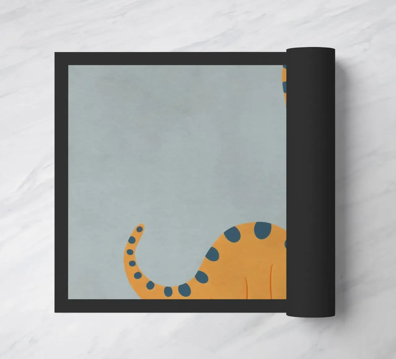 Boho Nursery 9 Dinosaur 3 paillasson de Boho Print Collection